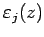 $ \varepsilon_j(z)$