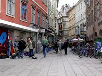 Typical alley in the center
